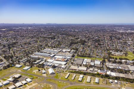Aerial Image of BANKSTOWN,MILPERRA, CONDELL PARK