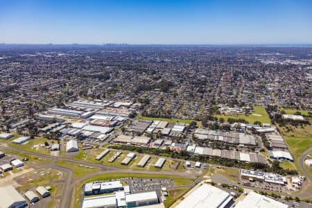 Aerial Image of BANKSTOWN,MILPERRA, CONDELL PARK