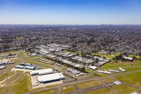 Aerial Image of BANKSTOWN,MILPERRA, CONDELL PARK