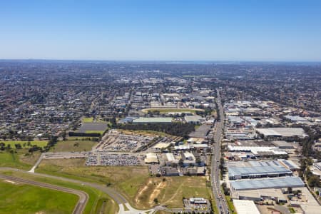 Aerial Image of BANKSTOWN,MILPERRA, CONDELL PARK