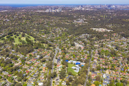 Aerial Image of WEST LINDFIELD AND WEST KILLARA