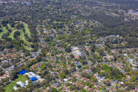 Aerial Image of WEST LINDFIELD AND WEST KILLARA