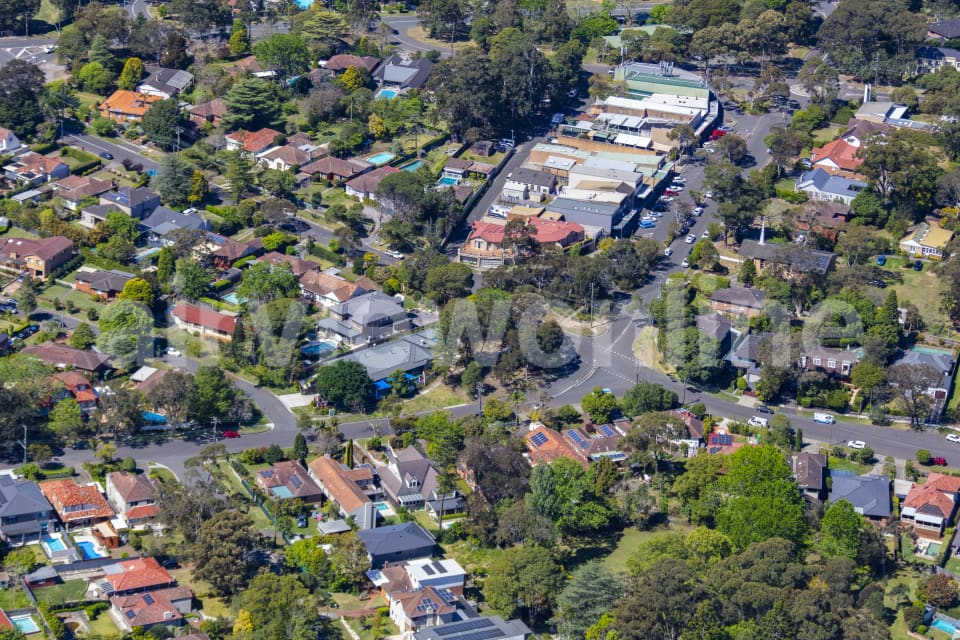 Aerial Image of West Lindfield and West Killara