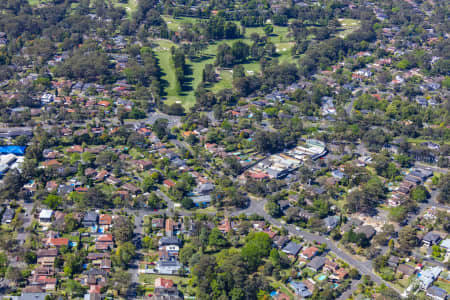 Aerial Image of WEST LINDFIELD AND WEST KILLARA