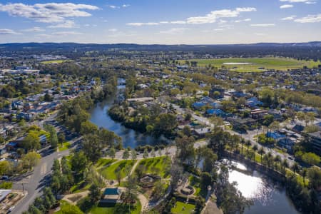 Aerial Image of VICTORY MEMORIAL GARDENS WAGGA WAGGA