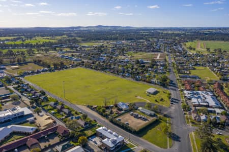 Aerial Image of DUKE OF KENT OVAL WAGGA WAGGA