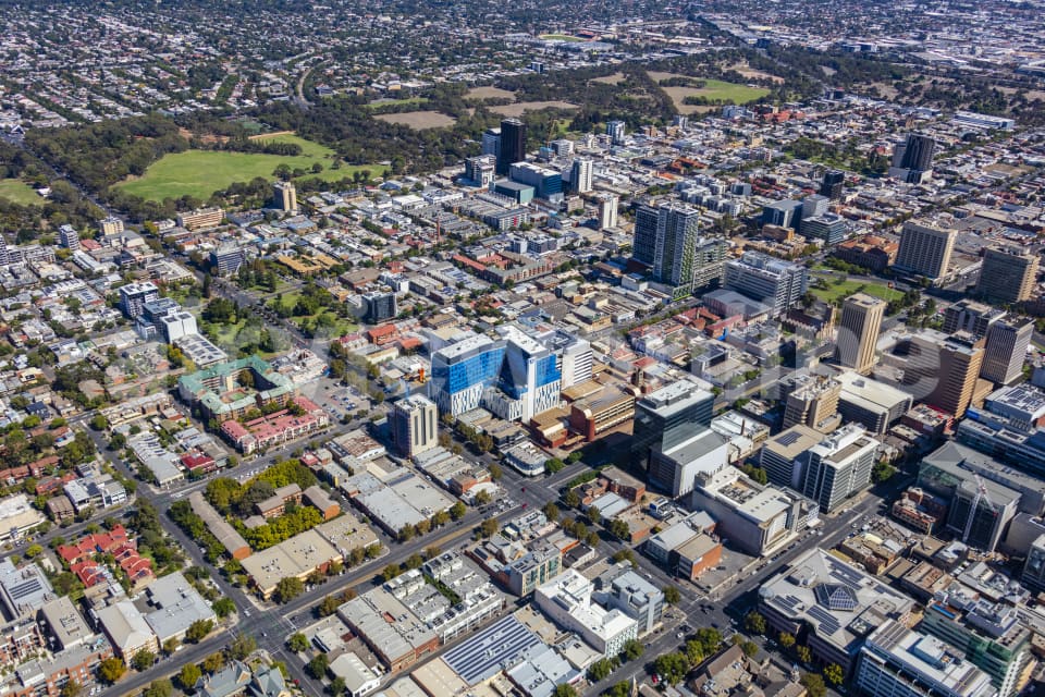 Aerial Image of Adelaide Hospital