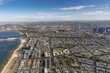 Aerial Image of ALBERT PARK