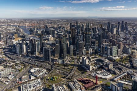 Aerial Image of SOUTH MELBOURNE