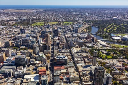 Aerial Image of ADELAIDE CBD