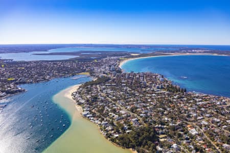 Aerial Image of GUNNAMATTA BAY PORT HACKING CRONULLA