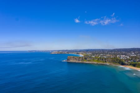 Aerial Image of NORTH MONA VALE HEADLAND RESERVE