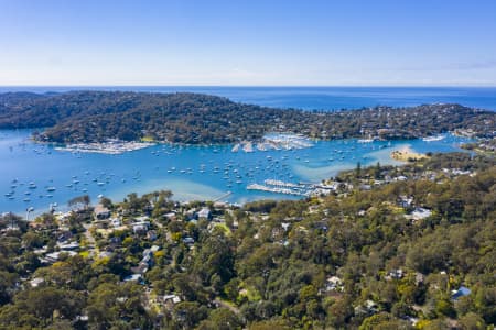 Aerial Image of PITTWATER