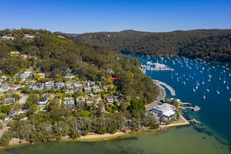 Aerial Image of THE WATERFRONT CAFE CHURCH POINT