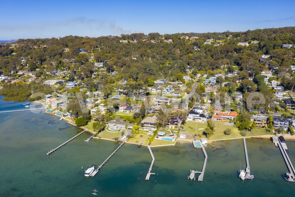Aerial Image of Bayview Waterfront Homes