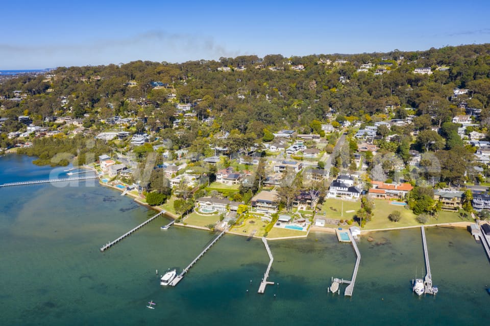 Aerial Image of Bayview Waterfront Homes