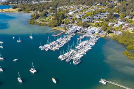 Aerial Image of GIBSON MARINA BAYVIEW