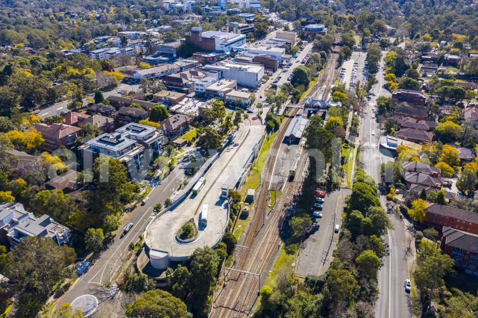 Aerial Image of Gordon Station