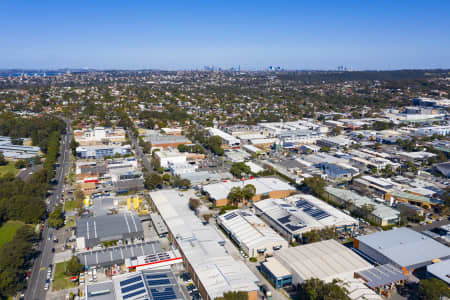 Aerial Image of BROOKVALE FACTORIES