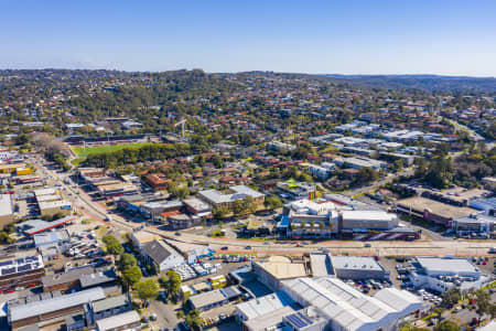 Aerial Image of BROOKVALE FACTORIES