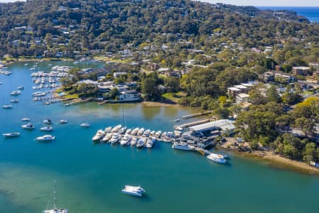 Aerial Image of NEWPORT  WHARF