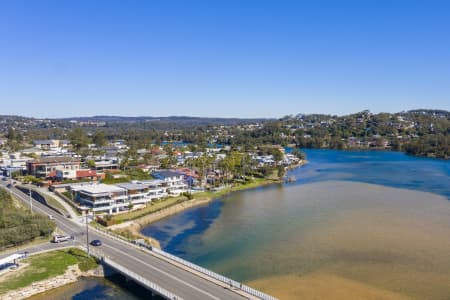 Aerial Image of NARRABEEN BEACH AND LAKE
