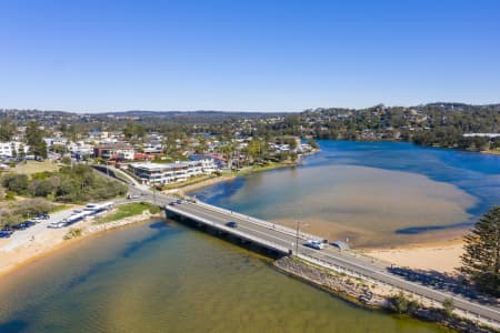 Aerial Image of NARRABEEN BEACH AND LAKE