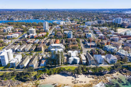 Aerial Image of CRONULLA BLACKWOODS BEACH