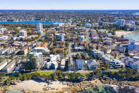 Aerial Image of CRONULLA BLACKWOODS BEACH