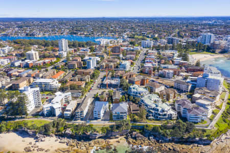 Aerial Image of CRONULLA BLACKWOODS BEACH