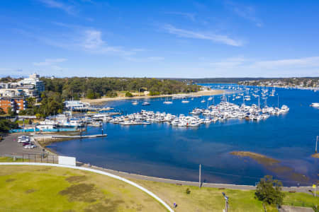 Aerial Image of CRONULLA WHARF