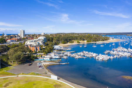 Aerial Image of CRONULLA WHARF
