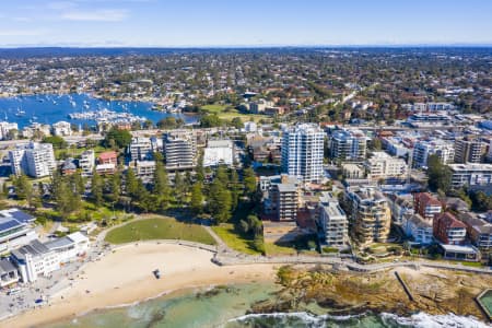 Aerial Image of CRONULLA BEACH