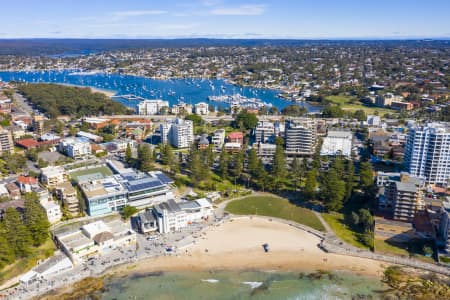 Aerial Image of CRONULLA BEACH