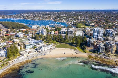 Aerial Image of CRONULLA BEACH