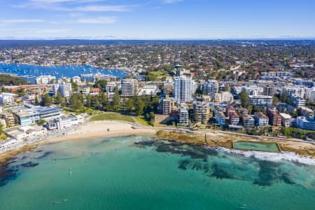 Aerial Image of CRONULLA BEACH
