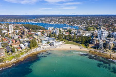 Aerial Image of CRONULLA BEACH