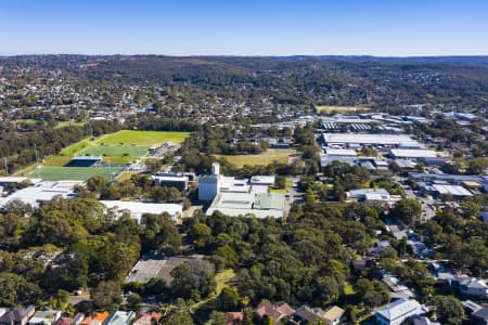 Aerial Image of CROMER INDUSTRIAL AREA