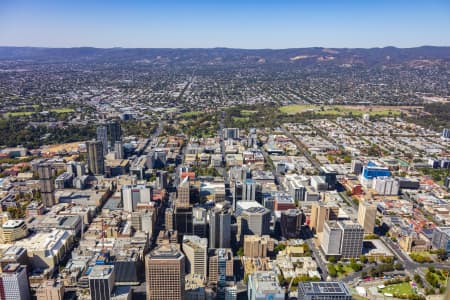 Aerial Image of ADELAIDE CBD