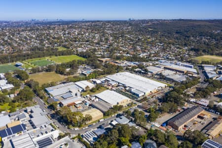 Aerial Image of CROMER INDUSTRIAL AREA