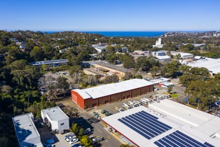 Aerial Image of CROMER INDUSTRIAL AREA