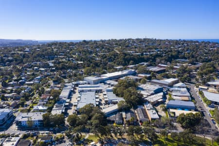 Aerial Image of CROMER INDUSTRIAL AREA