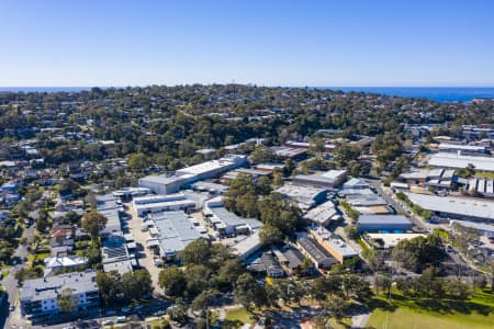 Aerial Image of CROMER INDUSTRIAL AREA