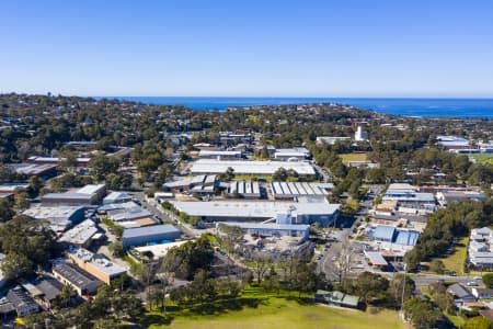 Aerial Image of CROMER INDUSTRIAL AREA