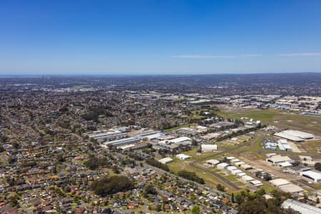 Aerial Image of BANKSTOWN,MILPERRA, CONDELL PARK