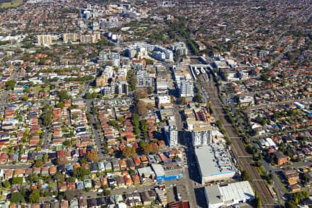Aerial Image of PRINCES HWY, ARNCLIFFE