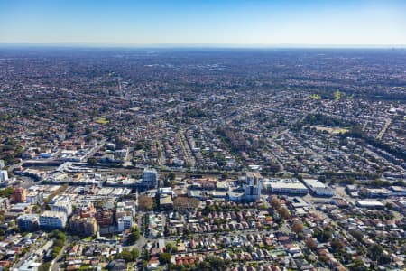 Aerial Image of PRINCES HWY, ARNCLIFFE