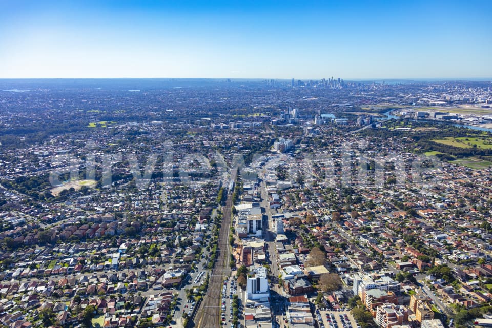 Aerial Image of Princes Hwy, Arncliffe