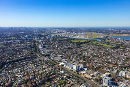 Aerial Image of PRINCES HWY, ARNCLIFFE