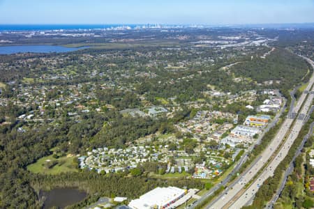 Aerial Image of BIG4 GOLD COAST HOLIDAY PARK HELENSVALE